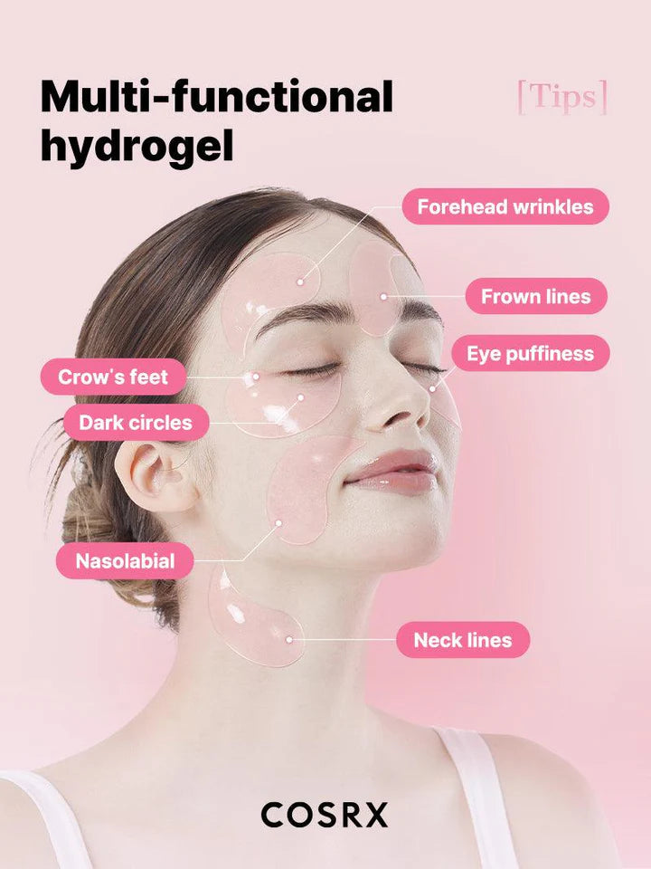Peptide Collagen Hydrogel Eye Patches