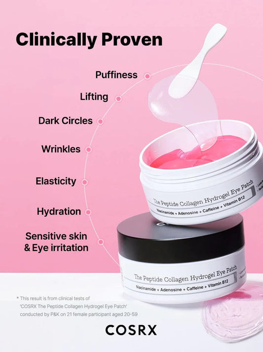 Peptide Collagen Hydrogel Eye Patches